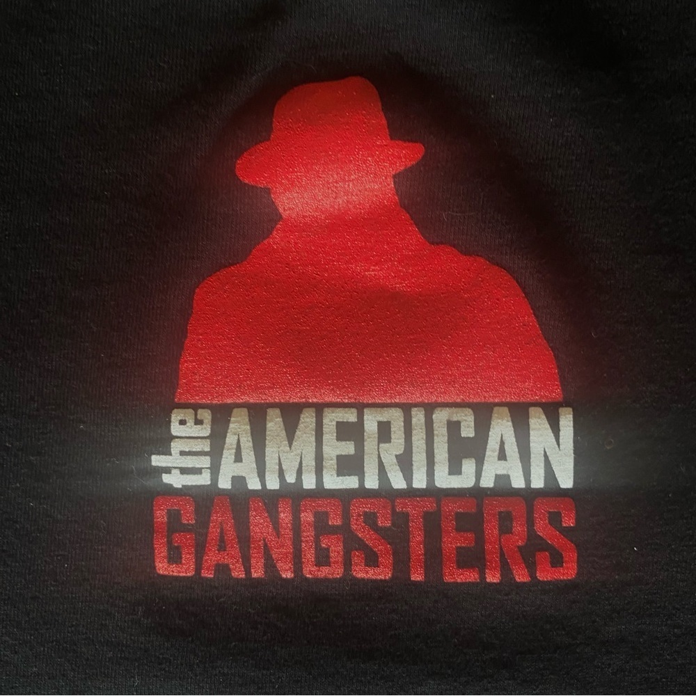 Last Don Mafia mob mobster short sleeve black cotton tee shirt medium